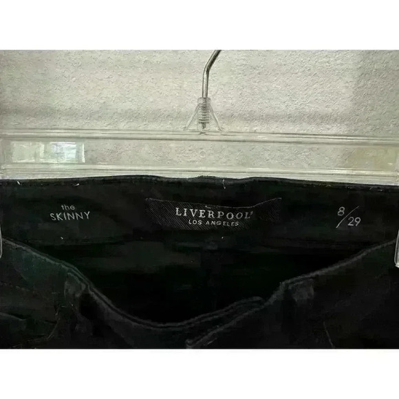 LIVERPOOL JEANS Black The Skinny Jeans Size 8 - Picture 3 of 7